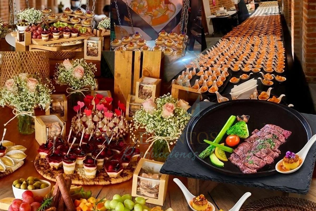 Catering y banquetería para eventos en Quito: bocaditos, buffet y plato fuerte